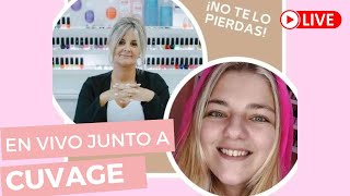 🔴EN VIVO 💅 GEL DE CONSTRUCCION con MARY de CUVAGE 💘