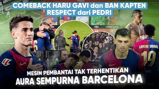 Legendaris Moment Pedri Berikan ban Kapten di Comeback Gavi ‘Aura Baru Barca’ Mode Pembantai