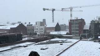 Sneeuw in Leuven - 17 januari 2024