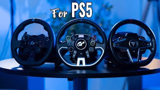 5 Best Racing Wheel for PS5: Thrustmaster, Logitech, Hori...