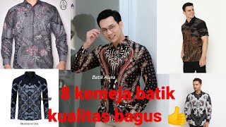 Rekomendasi 8 batik pria kondangan kualitas bagus 👍