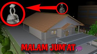 Yuta Dan Mio Pulang Kemalaman Dimalam Jum'at Ketemu Banyak Hantu || Sakura School Simulator