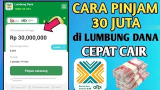 Bisa Cair 30 JT | Cara Pinjam Uang di Lumbung Dana | Aplikasi Lumbung Dana Pinjaman online