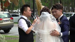 Emcee Jerry - Blessing Ceremony and Wedding Dinner at Tanarimba Janda Baik