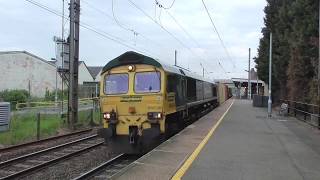 **ULTRA 18 TONE** 66536 departs Stowmarket on 4E64: 23/05/2018