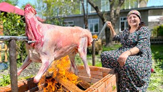 Лучший Бабушкин Рецепт Жарения Баранины Целиком: Секрет Нежного Мяса!