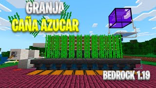 NUEVA GRANJA DE CAÑA DE AZUCAR MINECRAFT BEDROCK 1.19 0 TICKS