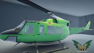 BELL 212 3D VISULIZATION BY MM