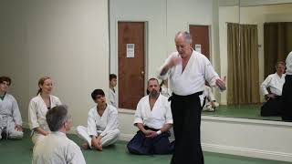 Hal Lehrman Shihan at Aikido of Amherst