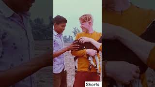 अंग्रेज ने यह क्या खा लिया😭😭 #youtubeshorts #viralvideo #art