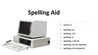 Spelling Aid