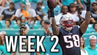 Jamie Collins Week 2 Highlights