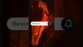 Indominus Rex Vs Baryonyx #shorts #dinosaur #vs #edit #shortsfeed