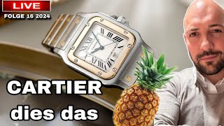 Cartier Talk dies das Ananas 🍍 Graumarktpreise Talking Watches