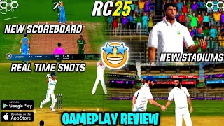 Real Cricket 20 New Update Launched ! V4+ Update 🤩 ! New Stadium & Real Jersey's ! Review In Tamil