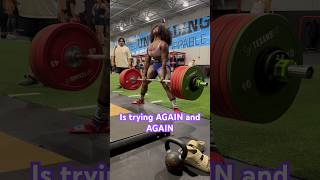 WOMAN FAILS @ 400lbs DEADLIFT #gym #workout #fitness #gymlife #gymmotivation #exercise #powerlifting