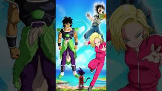 dragon Ball super who is strongest broly vs Android 17 and Android 18 #dbs #anime #short