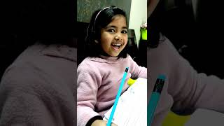 पढ़ाई करते भी क्या क्या शैतानियां करती है  Myra🤣👧#shorts #viral #trending