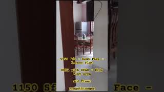 West Face Corner Flat For Sale in Pragathinagar | 2BHK Flat For Sale in Hyderabad | Flats with Kids