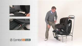 BeSafe столче за кола iZi Comfort X3 Isofix- инструкция за монтаж с ISOfix