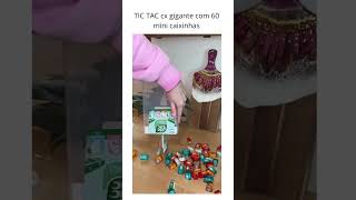 TIC TAC TRAVELS - Caixa gigante com 60 mini caixinhas    #shoppe #achadinhos