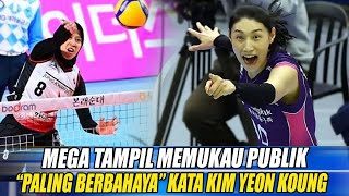 MEGA JADI SOROTAN!! Megatron Tetap Paling MENGERIKAN Dimata Ratu Voli Korea, Aksinya Sulit Dibendung