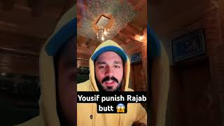 Yousif punish Rajab butt 😱 ☠️ #rajabbutt #rajabfamily #subscribe #shorts