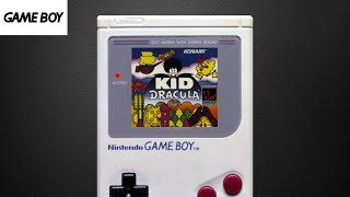 Kid Dracula Nintendo Game Boy DMG-01 Handheld Gameplay