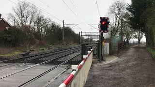 very close ballast train