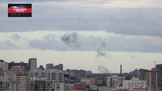 Russian drone flies over Kyiv during AIR ATTACK