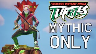 The TMNT Mythic ONLY Challenge in Fortnite