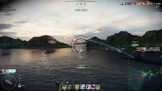 World of Warships Clan Battle (Season 27) “Asp” [4-FUN] vs [OGF] No "Detonation" Flag (Last Match)