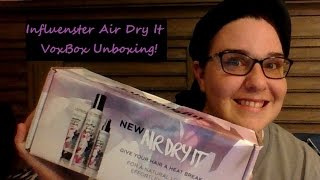 Influenster Air Dry It VoxBox Unboxing AND First Impression!