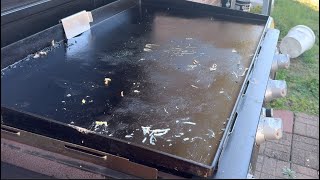 This is how I clean my 36” Blackstone Griddle