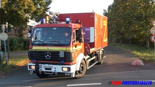 [Gruß aus dem HLF I GW-Werkstatt als ELW] Rüstzug Feuerwehr Rüsselsheim Hauptamtliche Kräfte