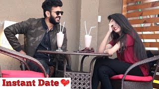 Instant Date in Cafe With a Stranger | Haris Awan