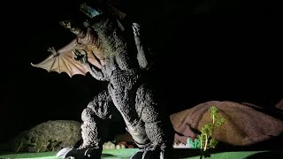 Godzilla vs Gyaos Stop Motion