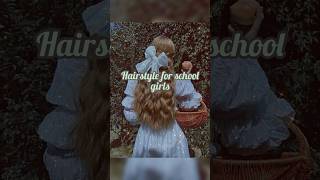 Hairstyles for school 🩷 Aestbetic hairstyles 🦋 Aesthetic videos #youtube #shorts