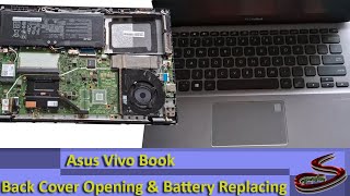 Asus Vivo Book Laptop Battery Changing