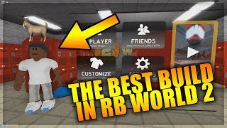 The Best Build In RB World 2 - PF Post Scorer - ROBLOX RB World 2 Gameplay