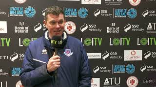 REACTION | Kevin Doherty Post Match | Sligo Rovers 0-0 Drogheda United