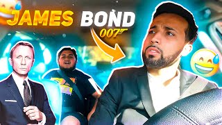 BROMA DE UBER | ME CONVERTÍ EN JAMES BOND |