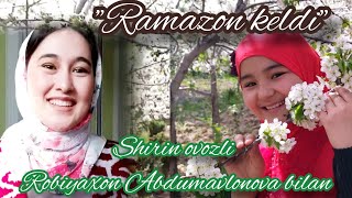 "Ramazon keldi" | Ustoz - shogird | Hali bunaqa shirin ovoz eshitmagansiz| Robiyaxon haqiqiy TALANT!