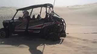 RZR 900 XP4 Stuck in the Sand