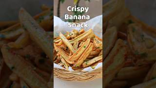 Crispy Bananas Snack Recipe | How To Cook Crispy Bananas Snack #cooking #food #shorts