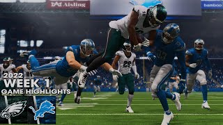 Philadelphia Eagles vs. Detroit Lions  | Week 1 Game Highlights | M23