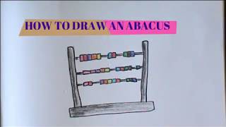 HOW TO DRAW AN ABACUS