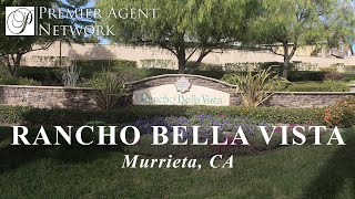 Rancho Bella Vista Community Murrieta California Homes