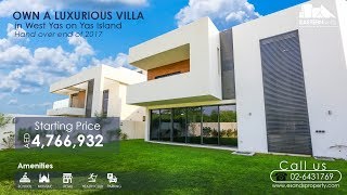 5 Bedroom Luxurious Villa in West Yas on Yas Island Abu Dhabi