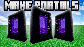 How to Make Portals in Minecraft - Scalacube